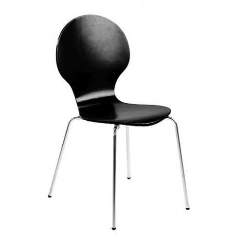 Zdjęcie produktu Krzesło Heglio - czarne.