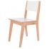 Zdjęcie produktu Krzesło skandynawskie Idylio - olcha + biały.