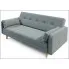 Popielata sofa Benita