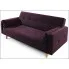 Bordowa sofa Benita