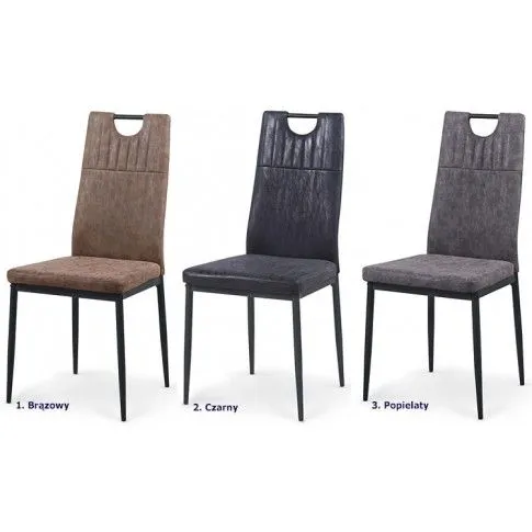 Zdjęcie popielate krzesło do kuchni, salonu Ofio | Edinos.pl