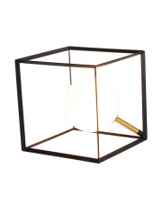 Industrialna lampa na stolik - K133-Cube w sklepie Edinos.pl