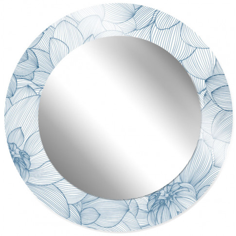 okrągłe lustro łazienkowe w ozdobnej ramie tutori 8x