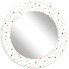 łazienkowe lustro okrągłe rama kropki tutori 9x