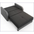 Sofa rozkładana z funkcją spania antracytowo szara Folken 4X
