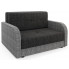 Sofa rozkładana grafit + szary - Folken 4X