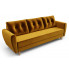 Musztardowa sofa z pojemnikiem Castello 3X