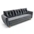 Szara sofa rozkładana - Castello 3X