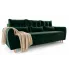 Zielona sofa rozkładana - Varelli 3X