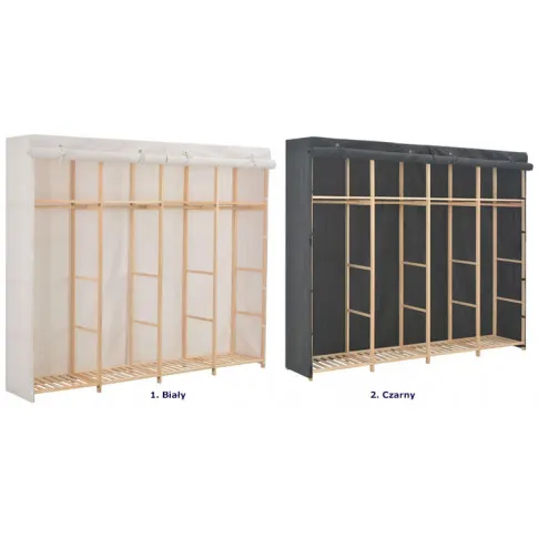 Dostępne kolory szafy tekstylnej Gerom 7X