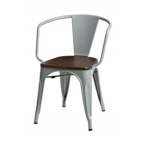 Zdjęcie produktu Krzesło loftowe Kimmi - szare.