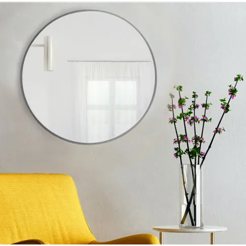 wizualizacja srebrnego lustra lazienkowego ecola