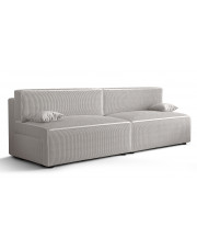 Biała rozkładana sofa - Manila 3X w sklepie Edinos.pl