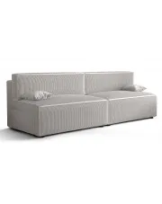 Biała rozkładana sofa - Manila 3X