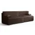 Brązowa rozkładana sofa - Manila 3X