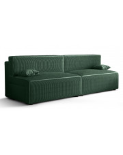 Zielona rozkładana sofa - Manila 3X w sklepie Edinos.pl