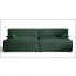 Zielona rozkładana sofa Manila 3X