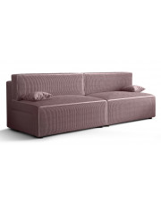Wrzosowa rozkładana sofa - Manila 3X w sklepie Edinos.pl