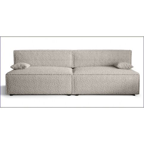 Kremowa sofa boucle Manila 4X