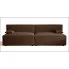 Brązowa sofa boucle Manila 4X