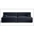 Granatowa sofa boucle Manila 4X