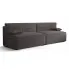 Grafitowa rozkładana sofa boucle Manila 4X