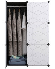 Nowoczesna szafa ubraniowa modułowa - Luxin
