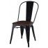 Zdjęcie produktu Krzesło loftowe Kimmi 2X - czarne.