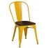 Zdjęcie produktu Krzesło loftowe Kimmi 2X - żółte.