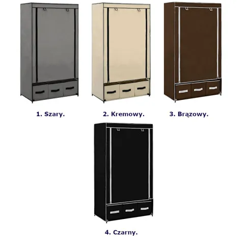 Kolory szafy Nerimo
