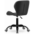nowoczesne czarne krzesło obrotowe renes 6x