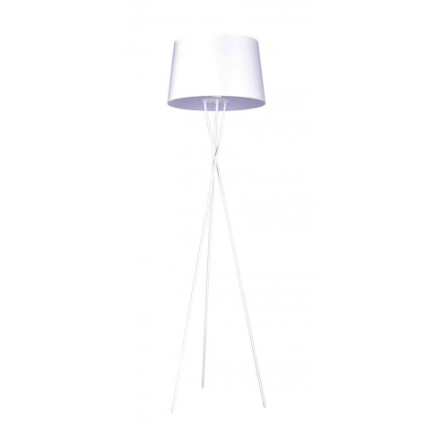 Biała minimalistyczna lampa stojąca S912-Brila