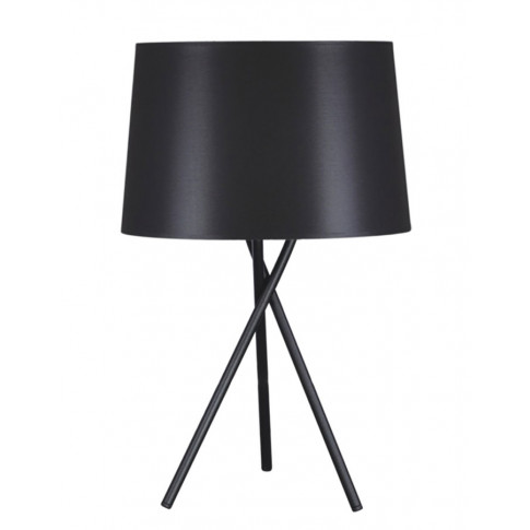 Czarna lampa stołowa trójnóg S913-Brila