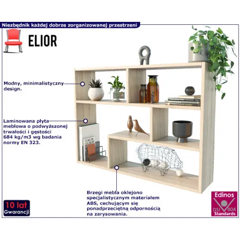 Półka wisząca na książki Germio