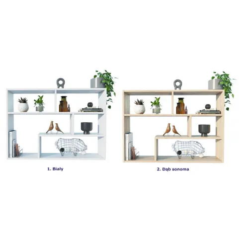 Kolorystka półki skandynawskiej Germio