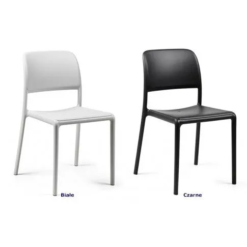 Zdjęcie krzesło Rewer białe na taras | Edinos.pl