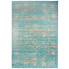 nowoczesny turkusowy dywan prostokątny retro mosani 3x