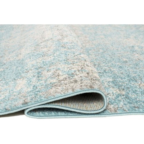 turkusowy dywan pokojowy w stylu retro prostokatny mosani 3x