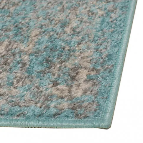 turkusowy dywan nowoczesny melanż turkus mosani