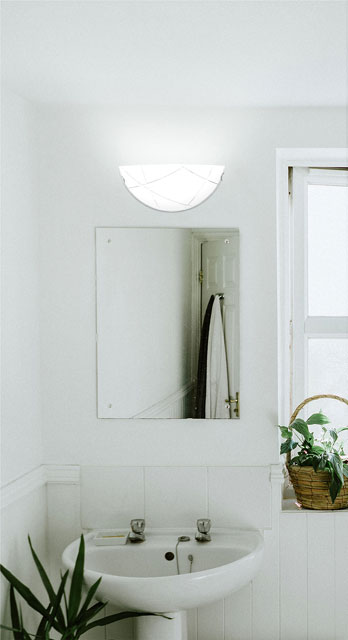 Szklany kinkiet do łazienki S935-Zoa