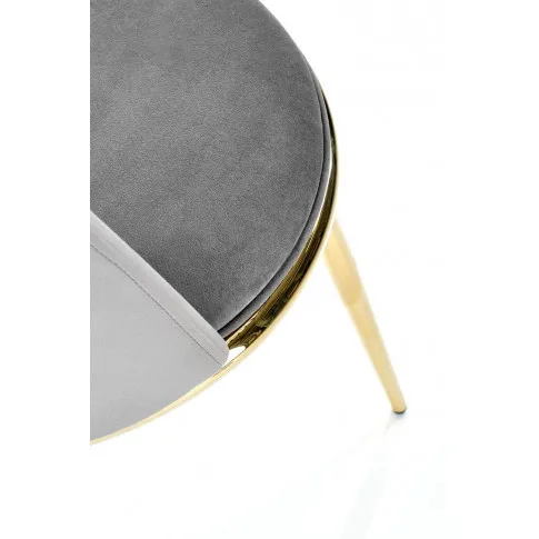 Nowoczesne szare krzesło do jadalni Gasso