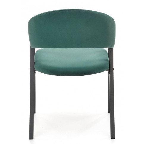 Zielone krzesło loftowe Elores