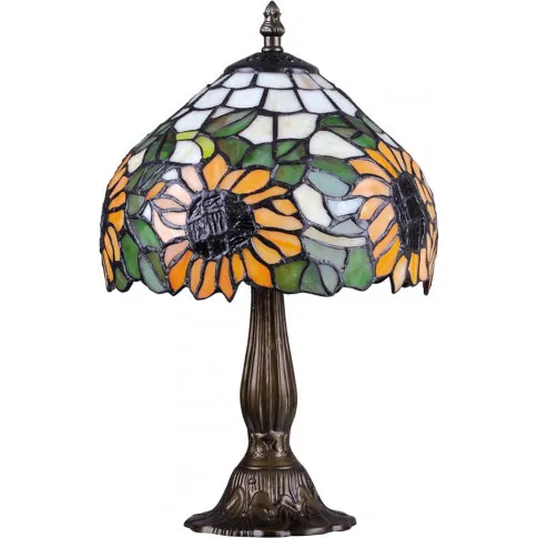 Lampka stołowa witrażowa S941-Perla
