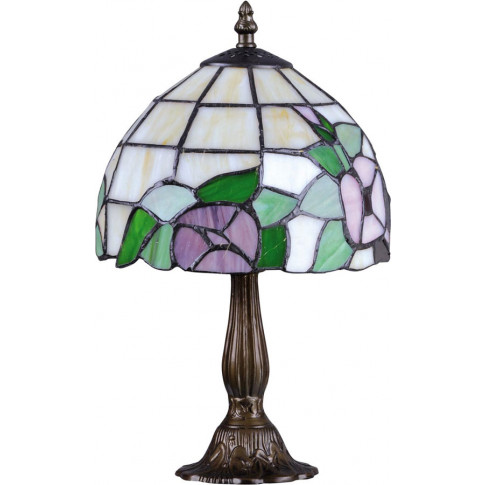 Klasyczna lampa stołowa Tiffany S942-Perla