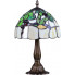 Dekoracyjna lampa stołowa witrażowa - S943-Perla