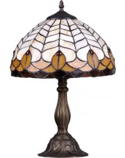 Lampa stołowa witrażowa w stylu vintage - S944-Vesta w sklepie Edinos.pl