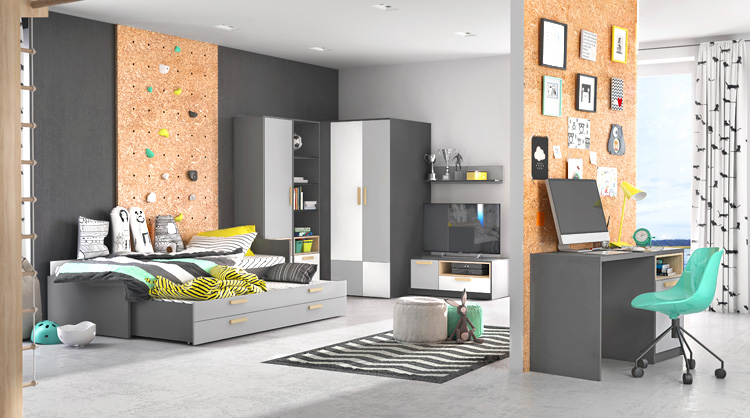 Wizualizacja mebli z kolekcji POK