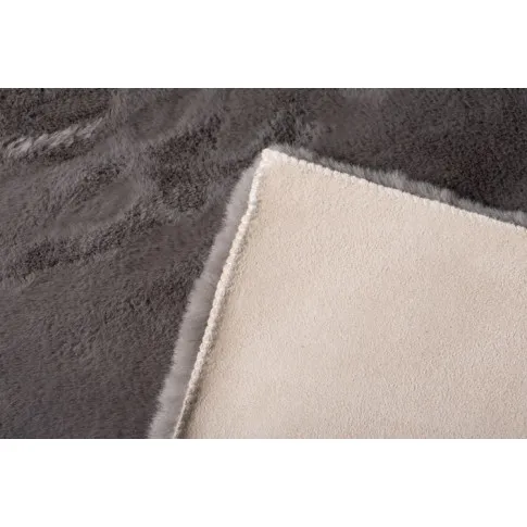 szary prostokątny dywan jednokolorowy ajos