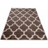 Brązowy dywan prostokątny w marokański wzór - Mistic 3X