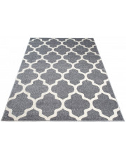 Szary prostokątny dywan we wzory - Mistic 3X w sklepie Edinos.pl